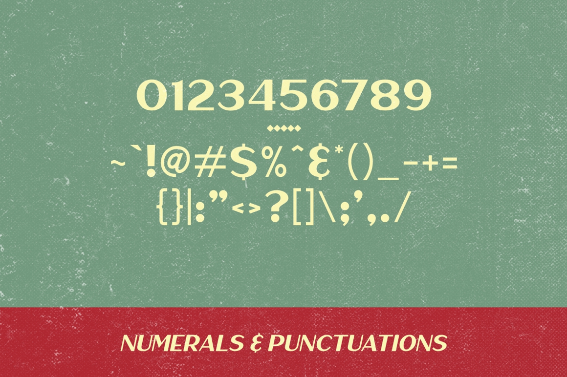 Haarlem Sans Font font preview - 6