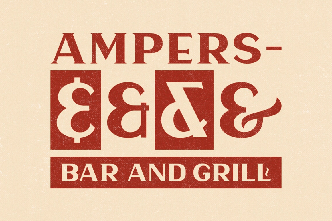 Haarlem Serif Font PNG with transparent background - Preview 4