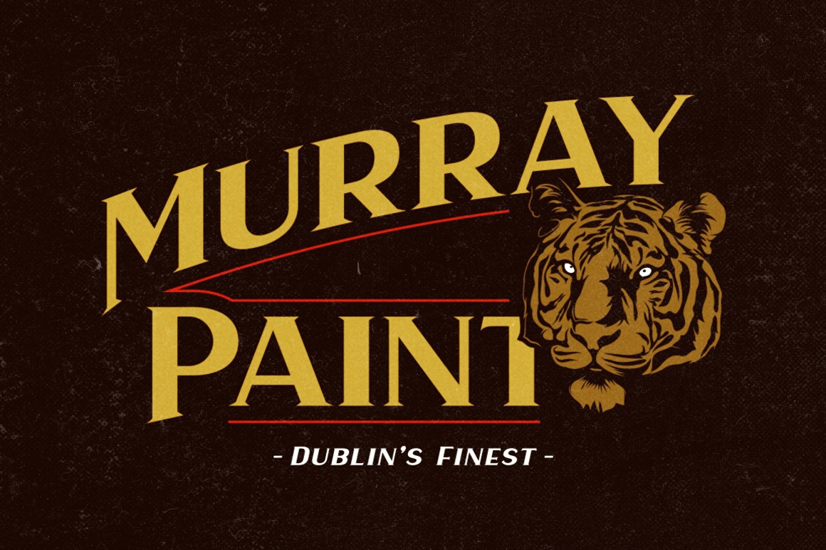 Haarlem Serif Font PNG with transparent background - Preview 1