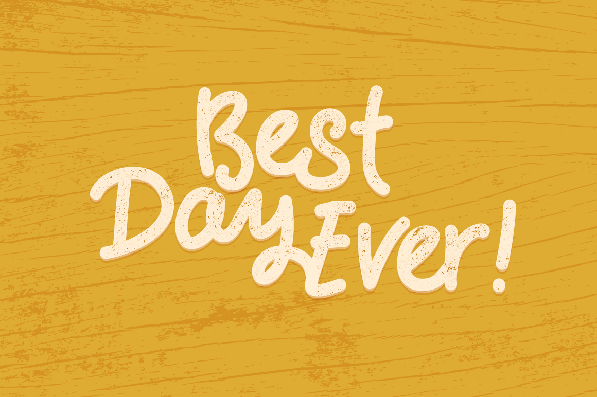 Hands Down Font PNG with transparent background - Preview 2