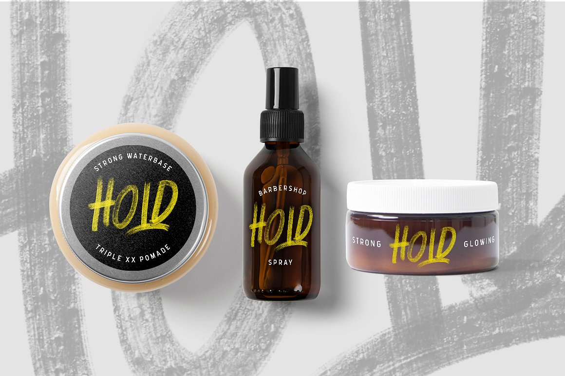 Heady Rough Font PNG with transparent background - Preview 4