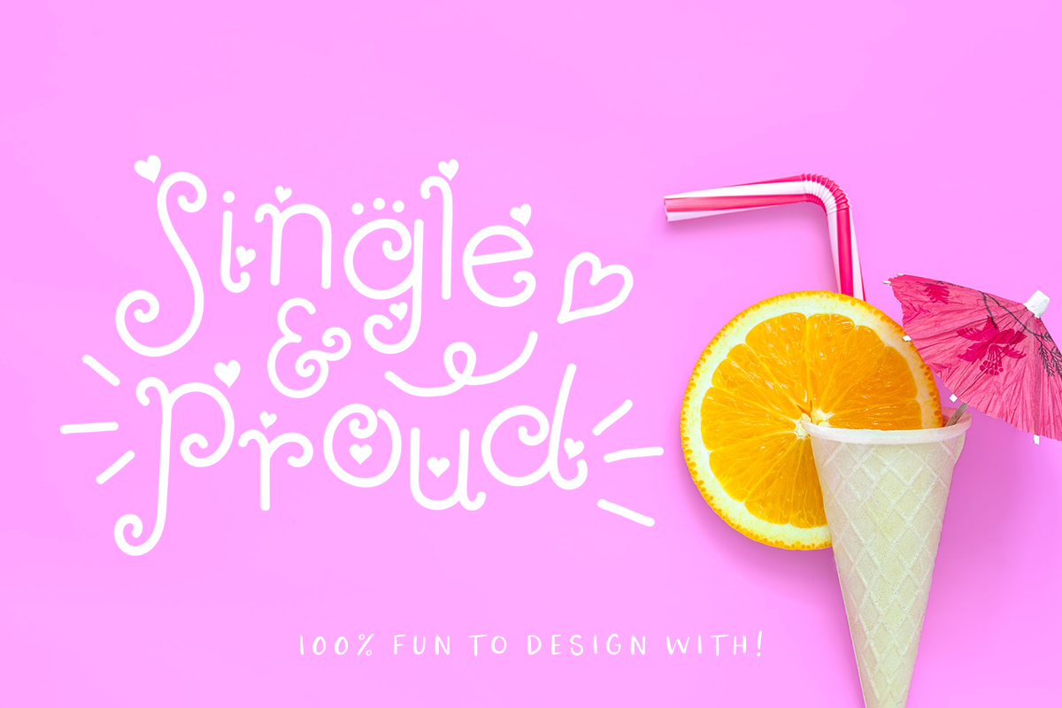 Hey Love Font PNG with transparent background - Preview 3