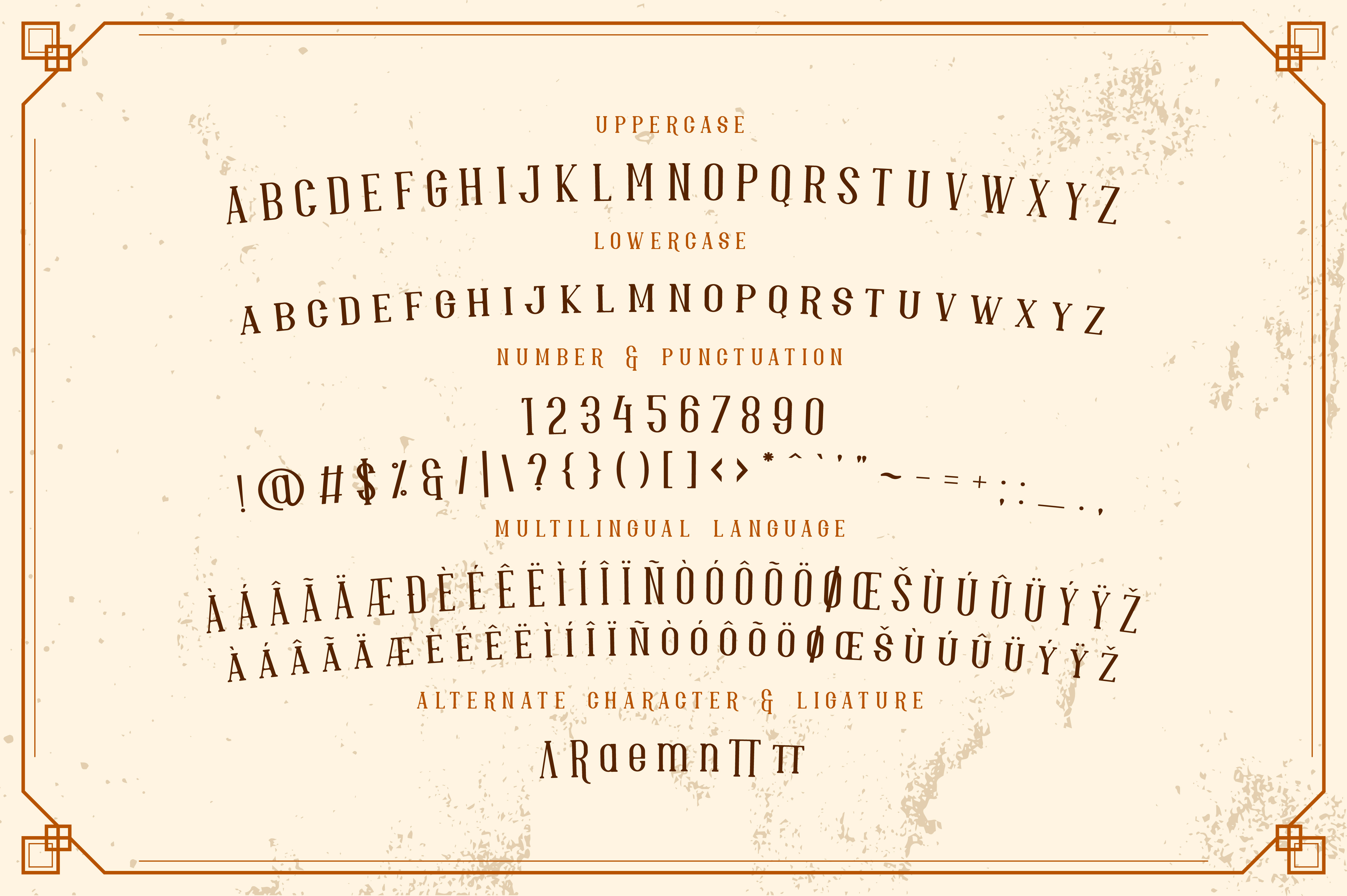 Hillenberg Font - Preview 4
