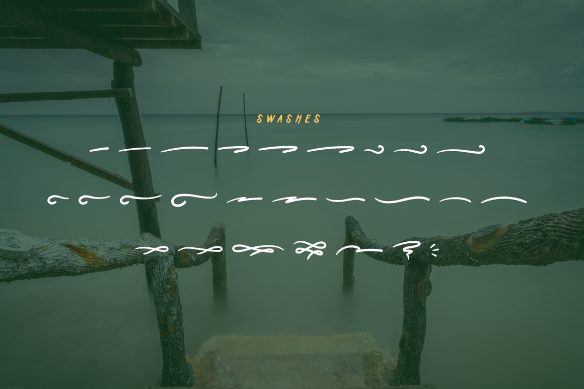 Holiday in Monday Font PNG with transparent background - Preview 3