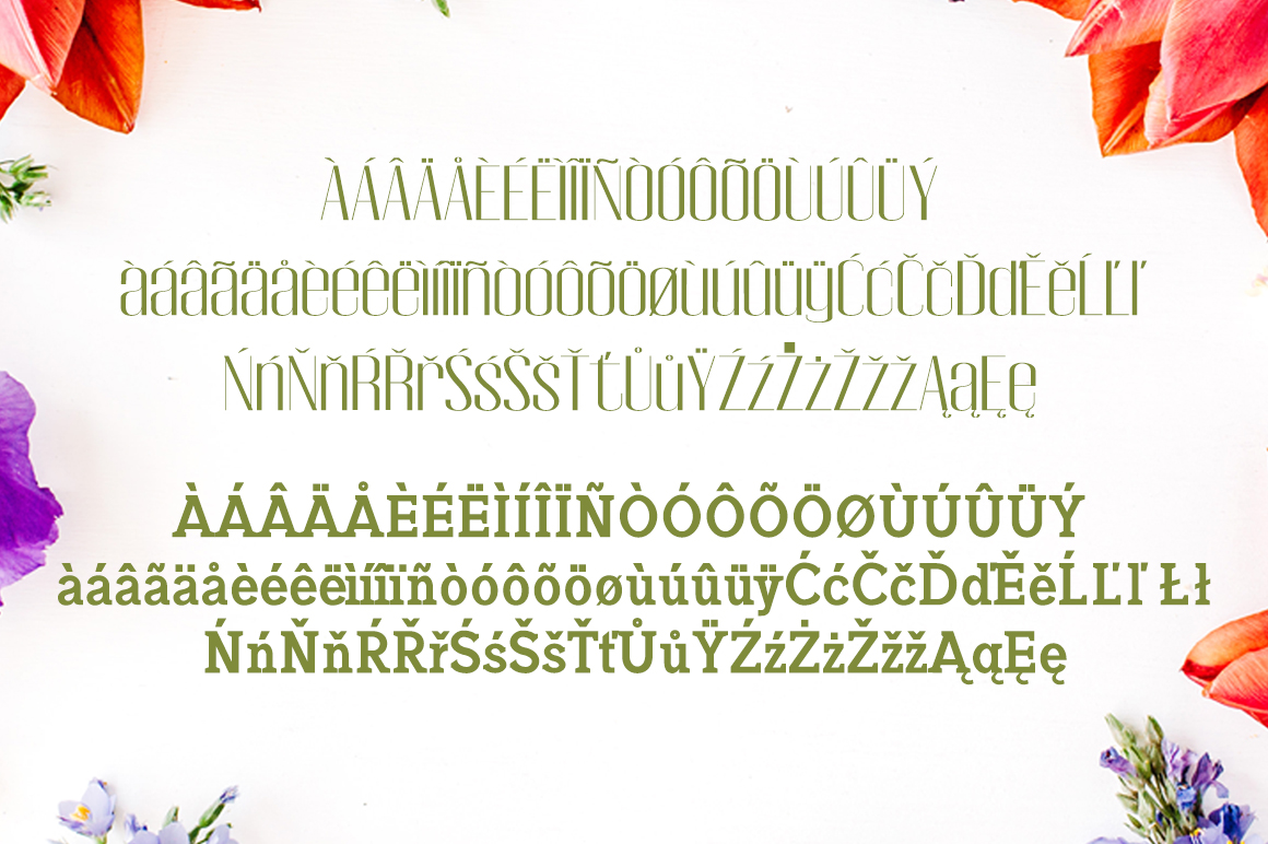 Jadrien Font PNG with transparent background - Preview 3