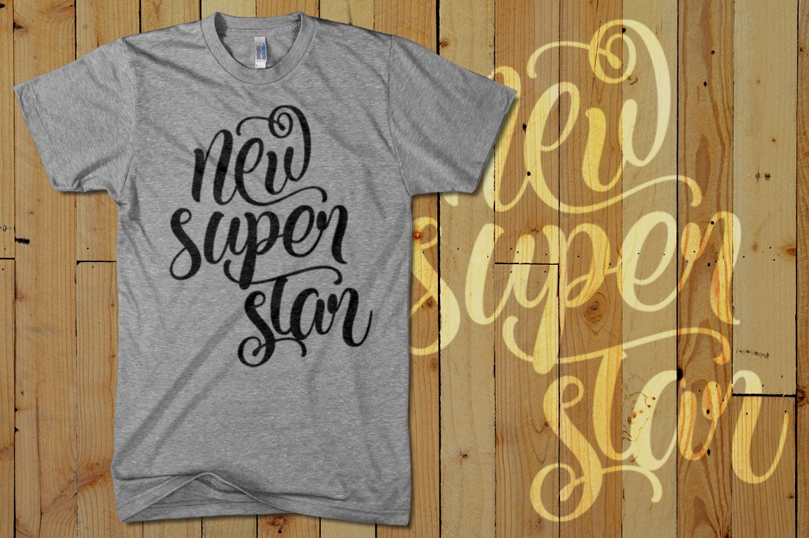 Kite Script Font PNG with transparent background - Preview 3