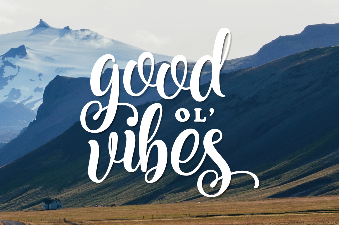 Kite Script Font PNG with transparent background - Preview 4