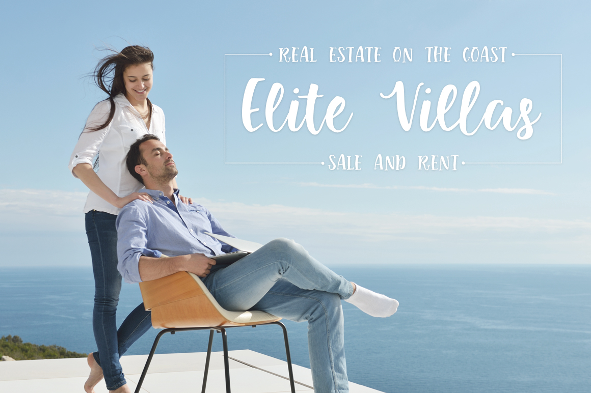 Little Bee Duo Font PNG with transparent background - Preview 2