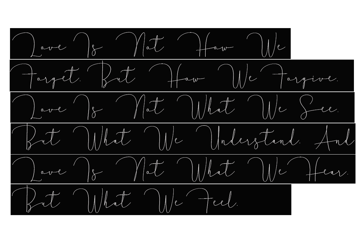 Mellonya Font PNG with transparent background - Preview 6