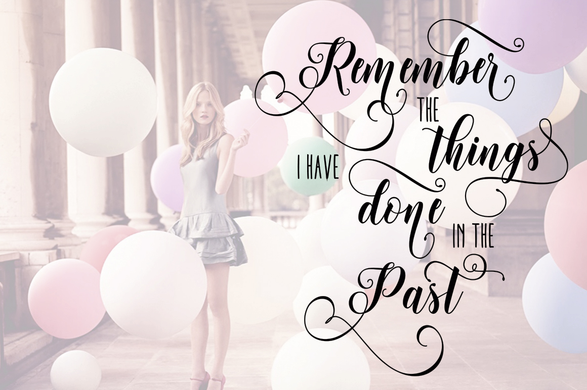 Metinoline Script Font PNG with transparent background - Preview 2