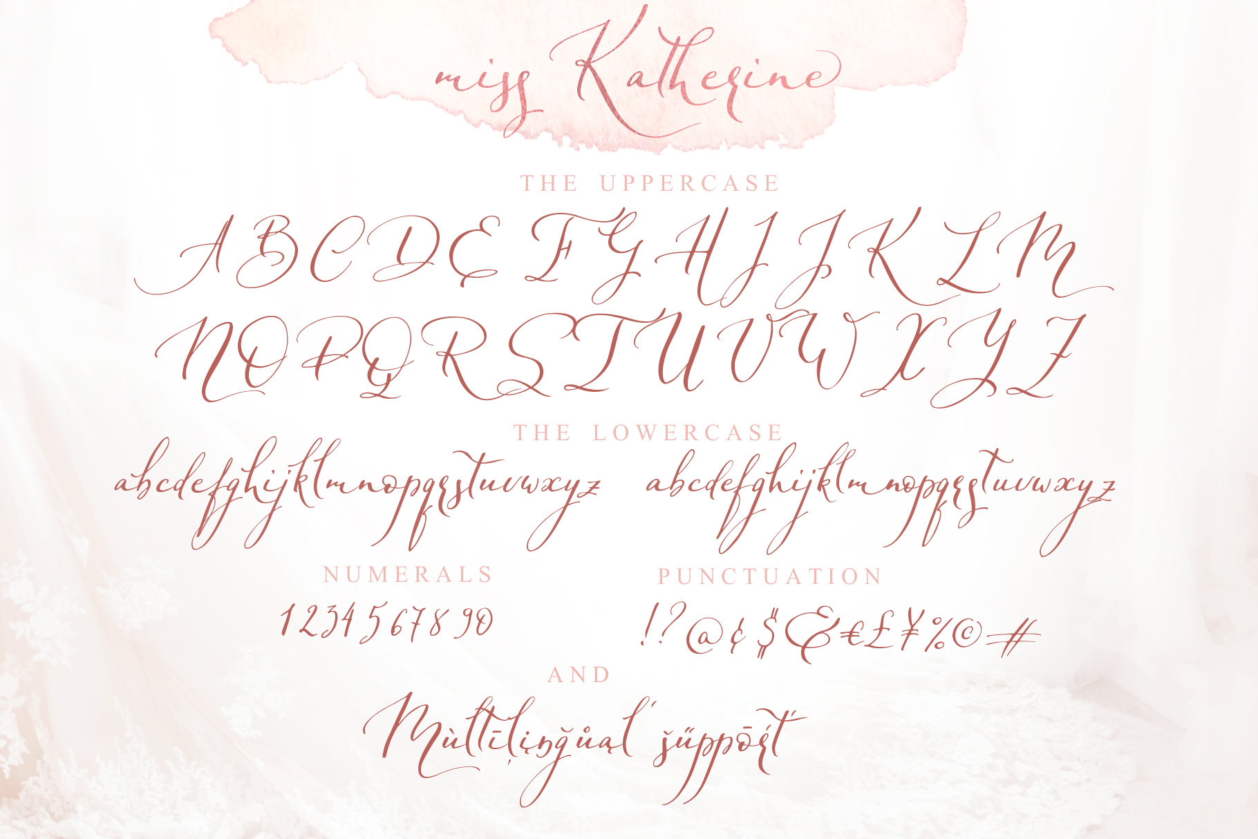 Miss Katherine Font PNG with transparent background - Preview 1