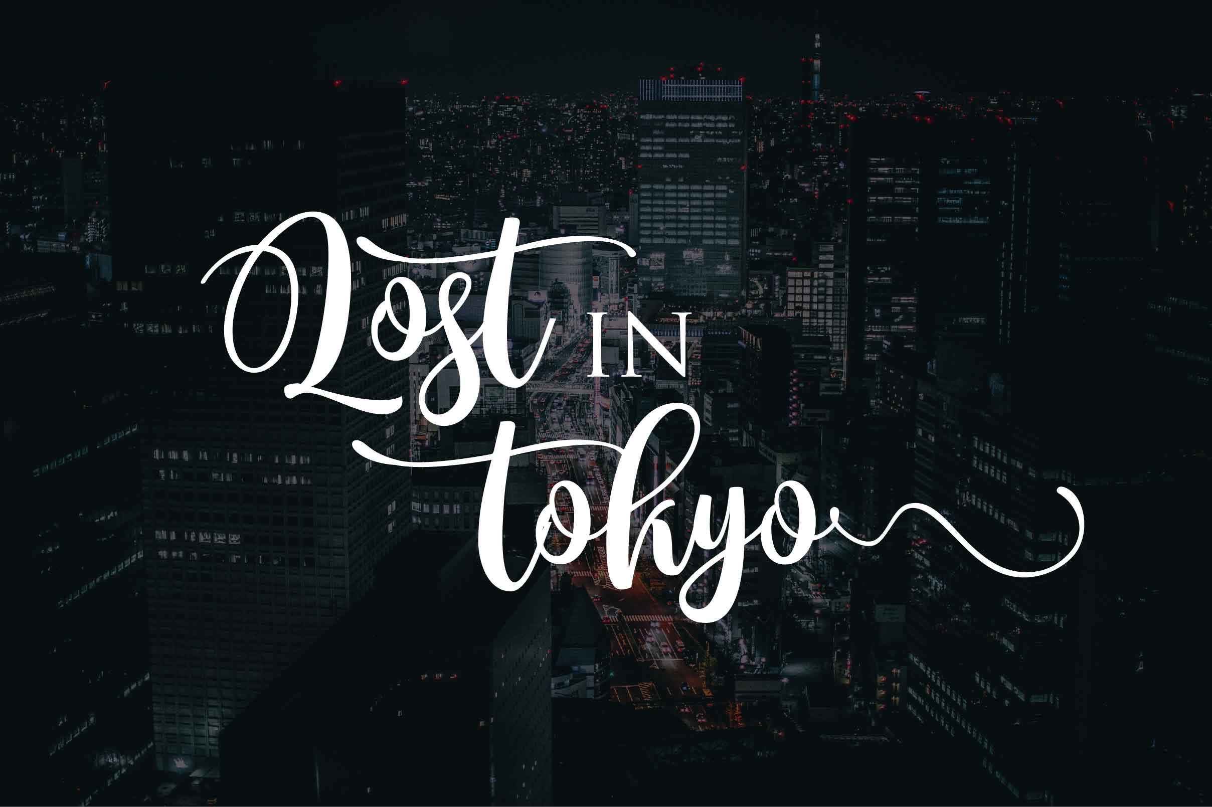 Monttassic Script Font PNG with transparent background - Preview 1