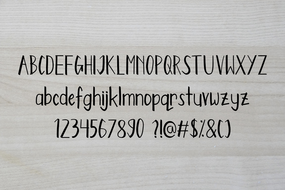 Nerd Fellow Font PNG with transparent background - Preview 1