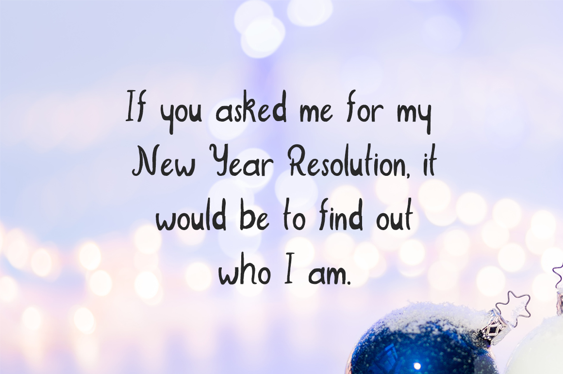 New Year 2018 Font PNG with transparent background - Preview 4
