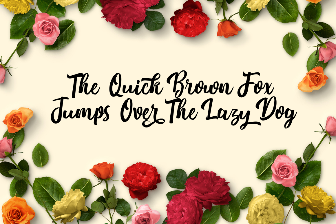 Nichole Script Font PNG with transparent background - Preview 1