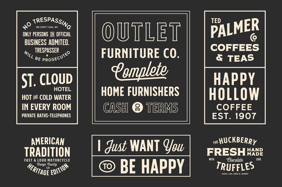 Nickson Font PNG with transparent background - Preview 4