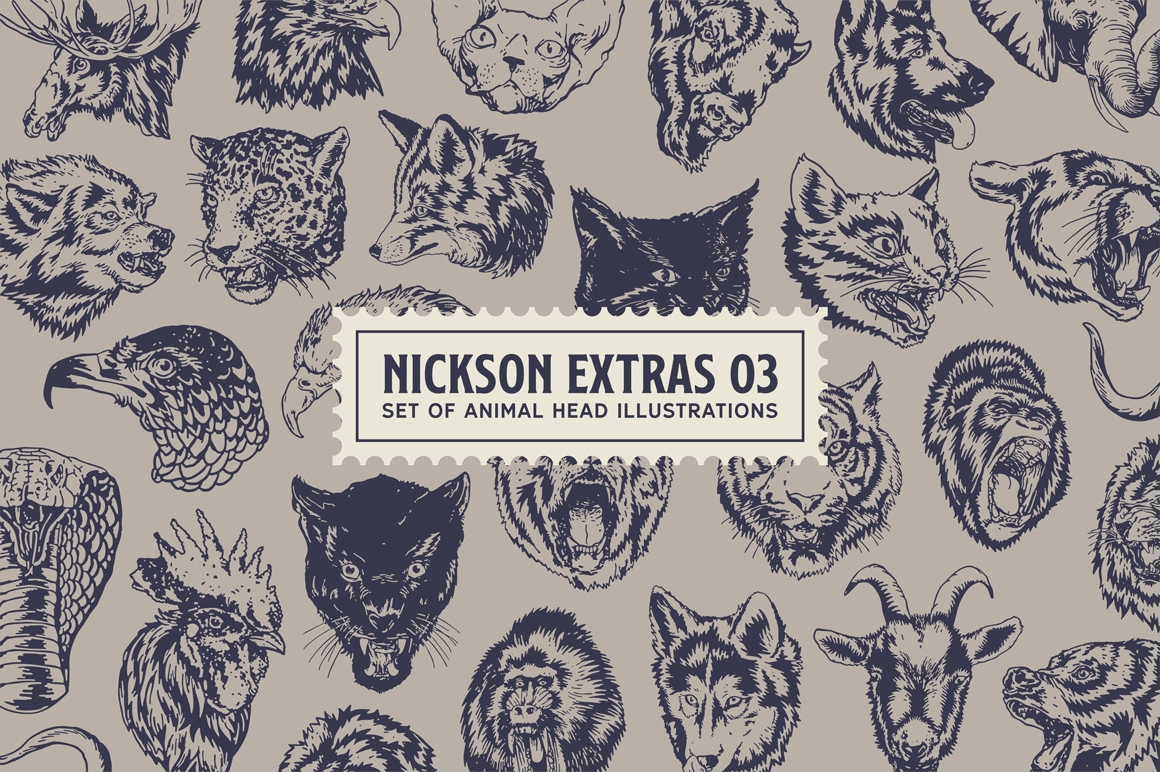 Nickson Font PNG with transparent background - Preview 5