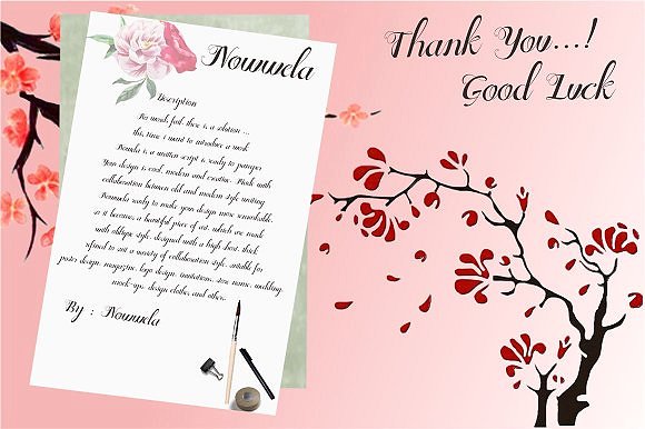Nowwela Font font preview - 3