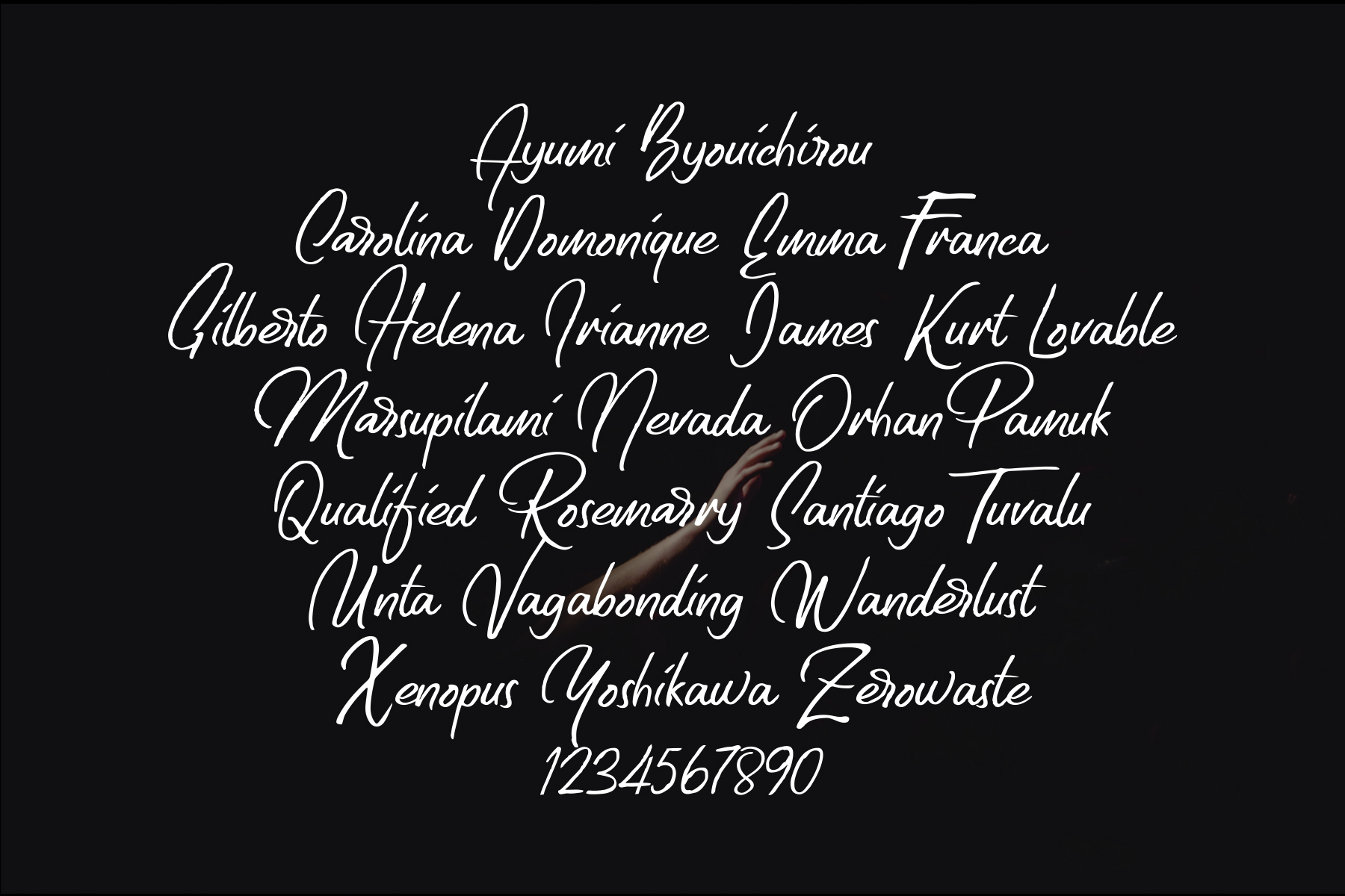Original Sin Font PNG with transparent background - Preview 5