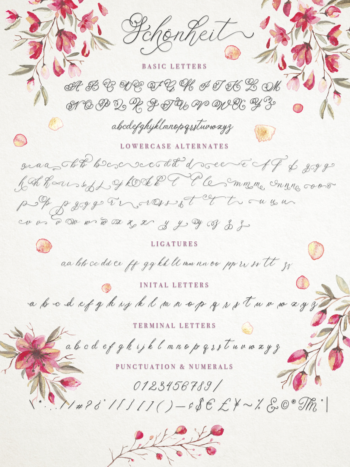 Schönheit Font PNG with transparent background - Preview 5