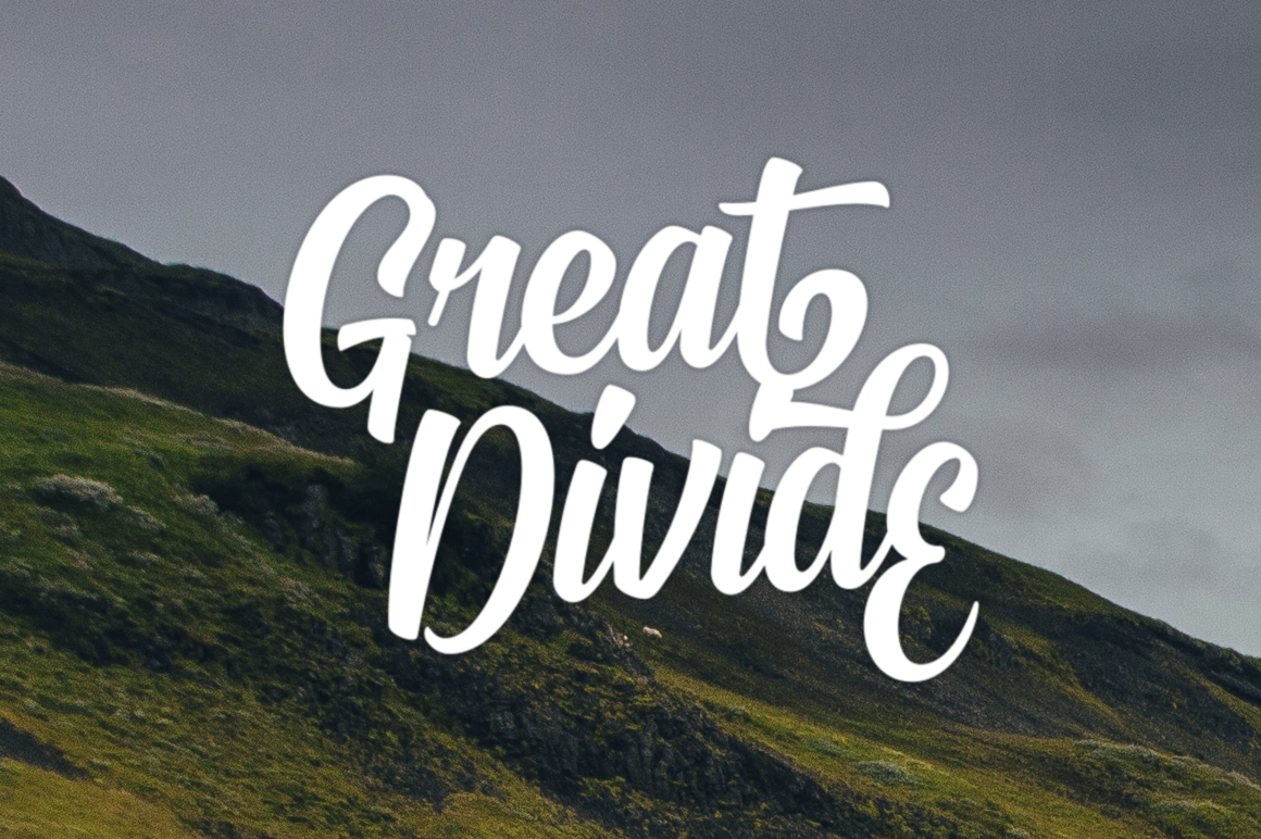 Signatra Script Font PNG with transparent background - Preview 2