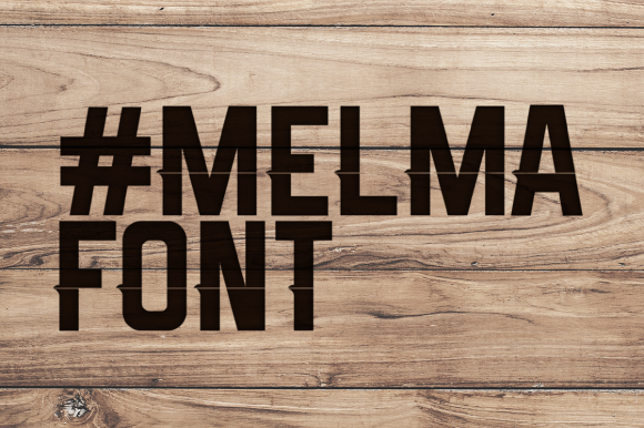Melma Font PNG with transparent background - Preview 6