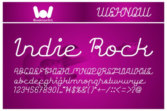 Astonishing Font - Preview 1