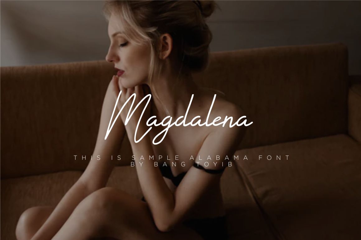 Alabama Font - Preview 6