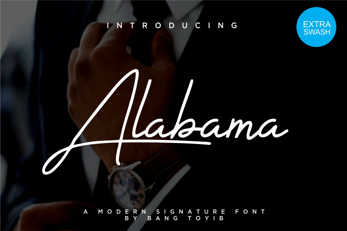 Alabama Font by Eldertype Studio · Creative Fabrica