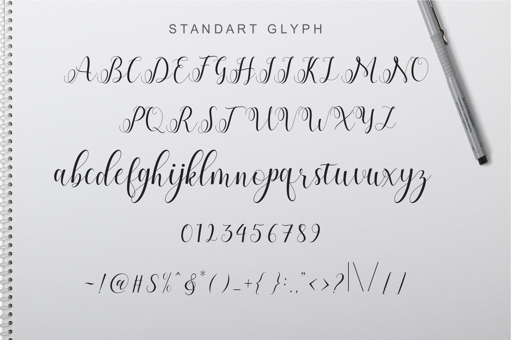 Allefia Font - Preview 3