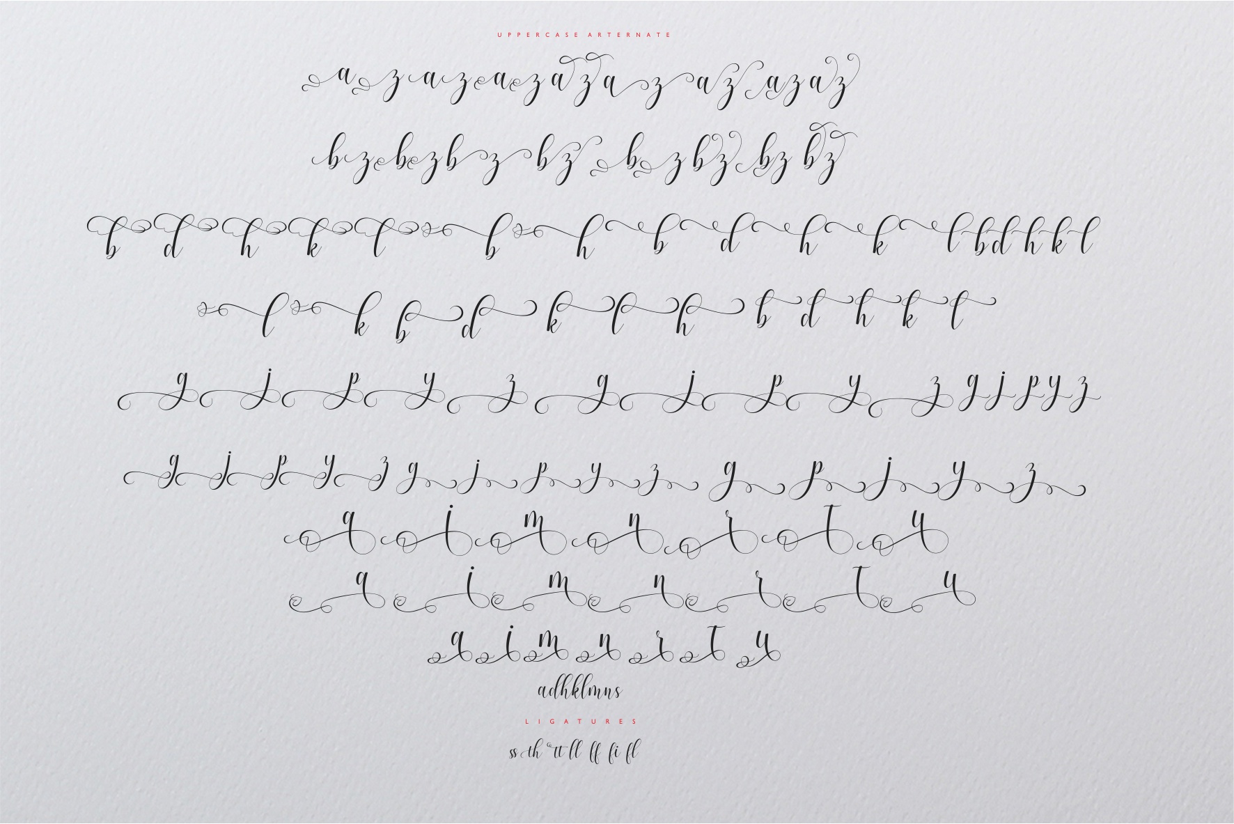 Allefia Font - Preview 6