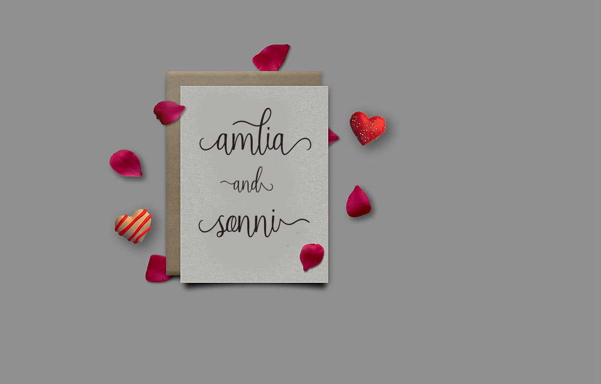 Amelia Script Font - Preview 1