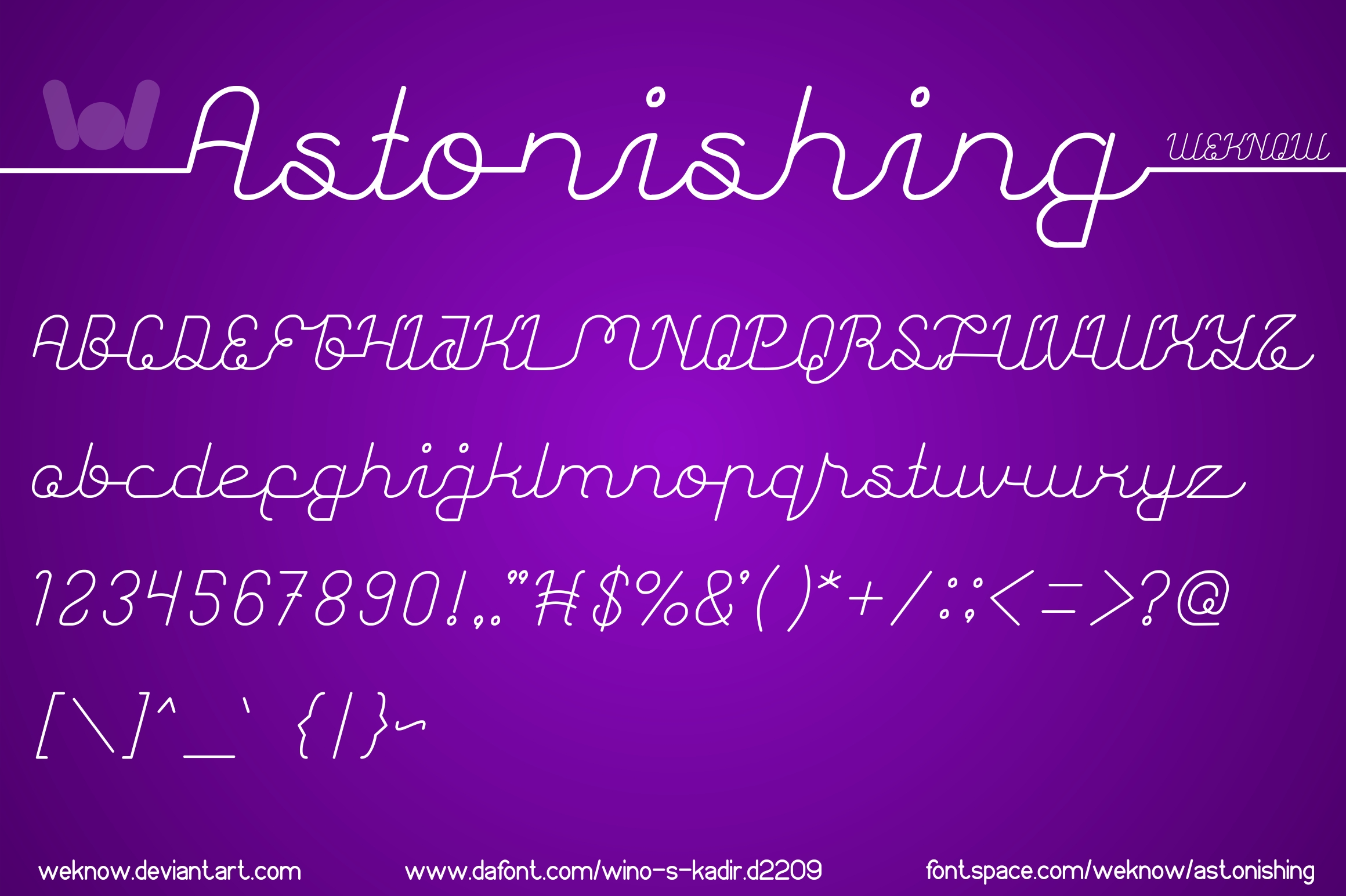 Astonishing Script & Handwritten Font By weknow