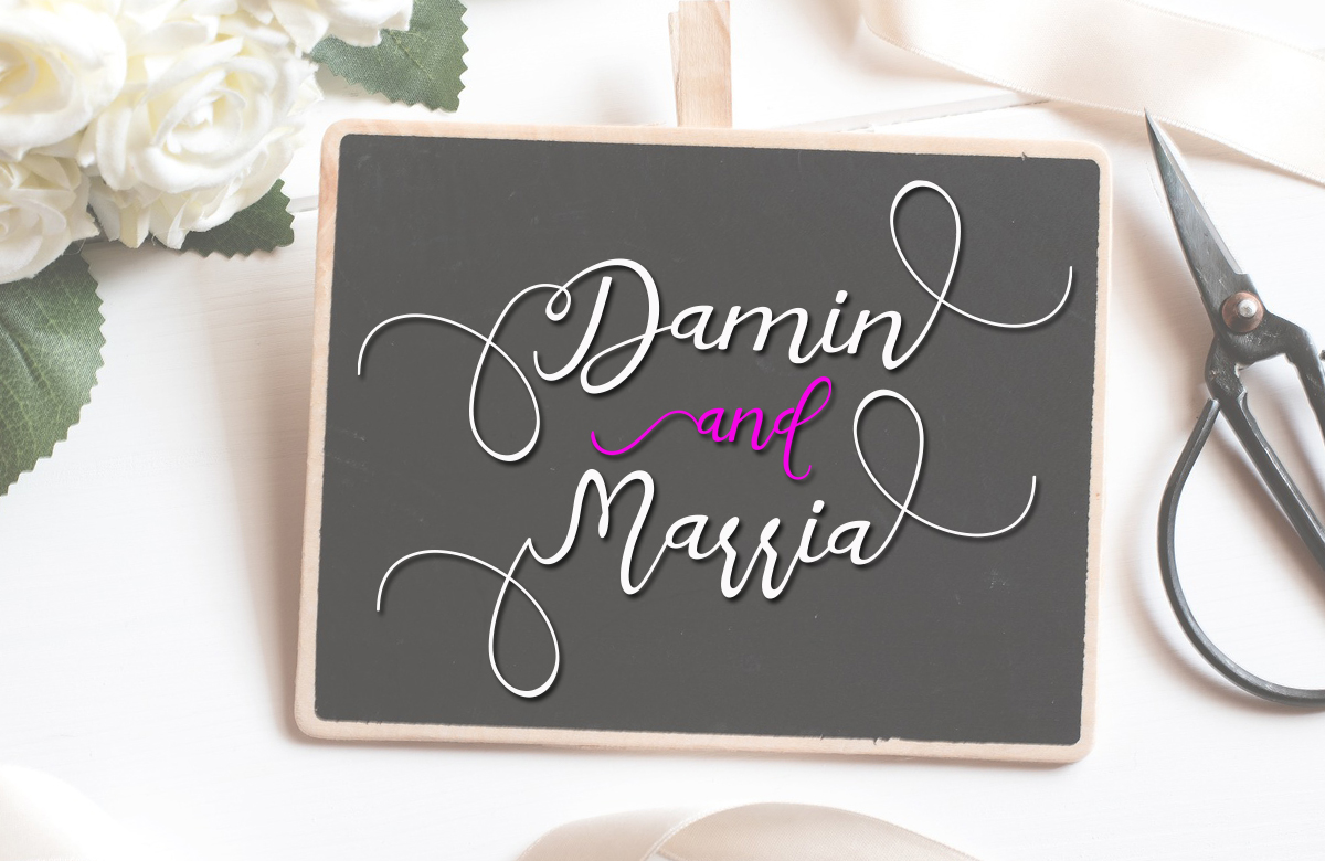 Bellagia Font - Preview 4