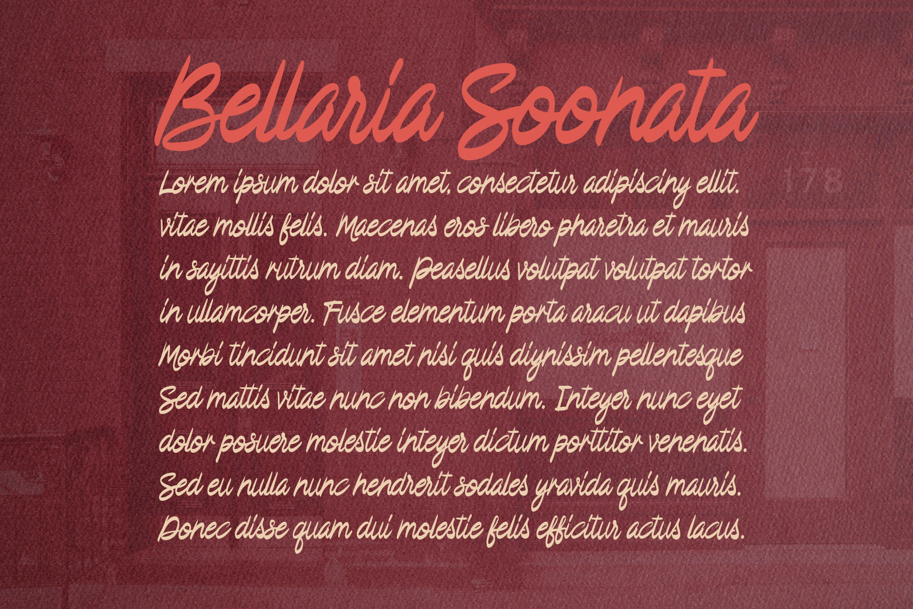 Bellaria Soonata Font - Preview 4