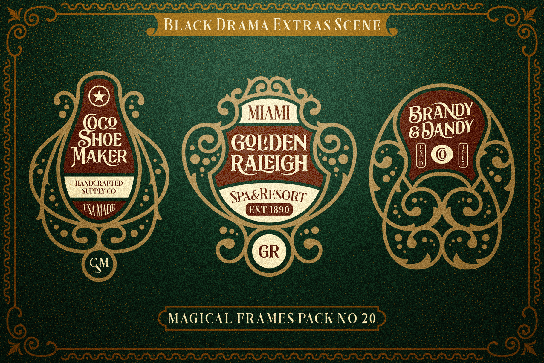 Black Drama Font - Preview 3