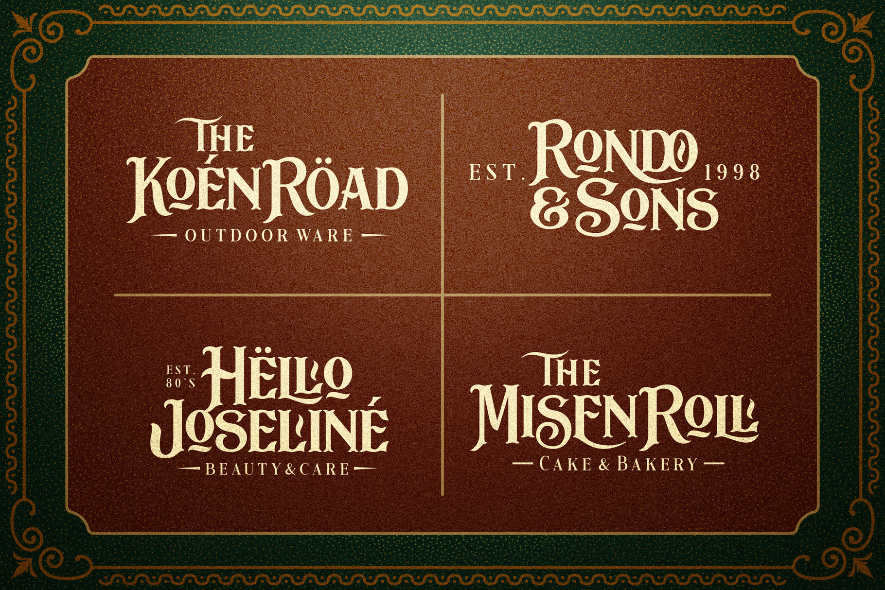 Black Drama Font - Preview 4