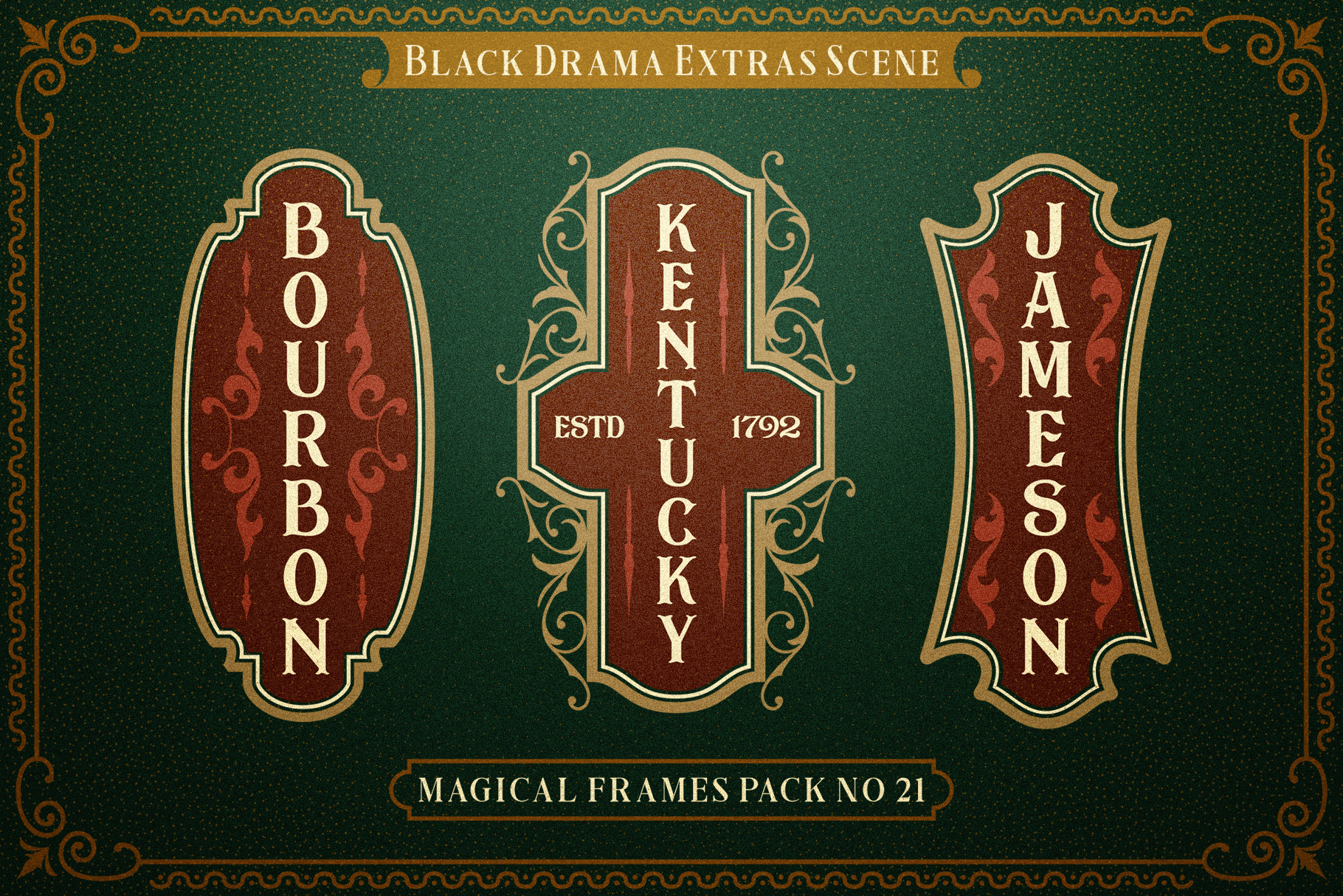 Black Drama Font - Preview 6