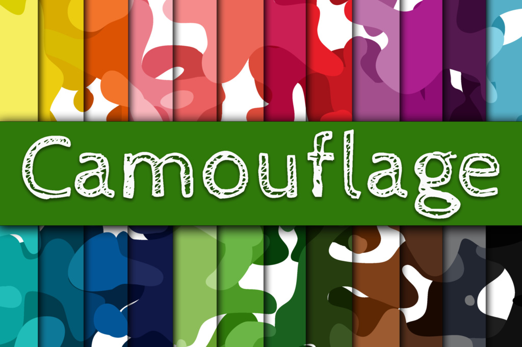 Camouflage Digital Paper Graphic by oldmarketdesigns · Creative Fabrica