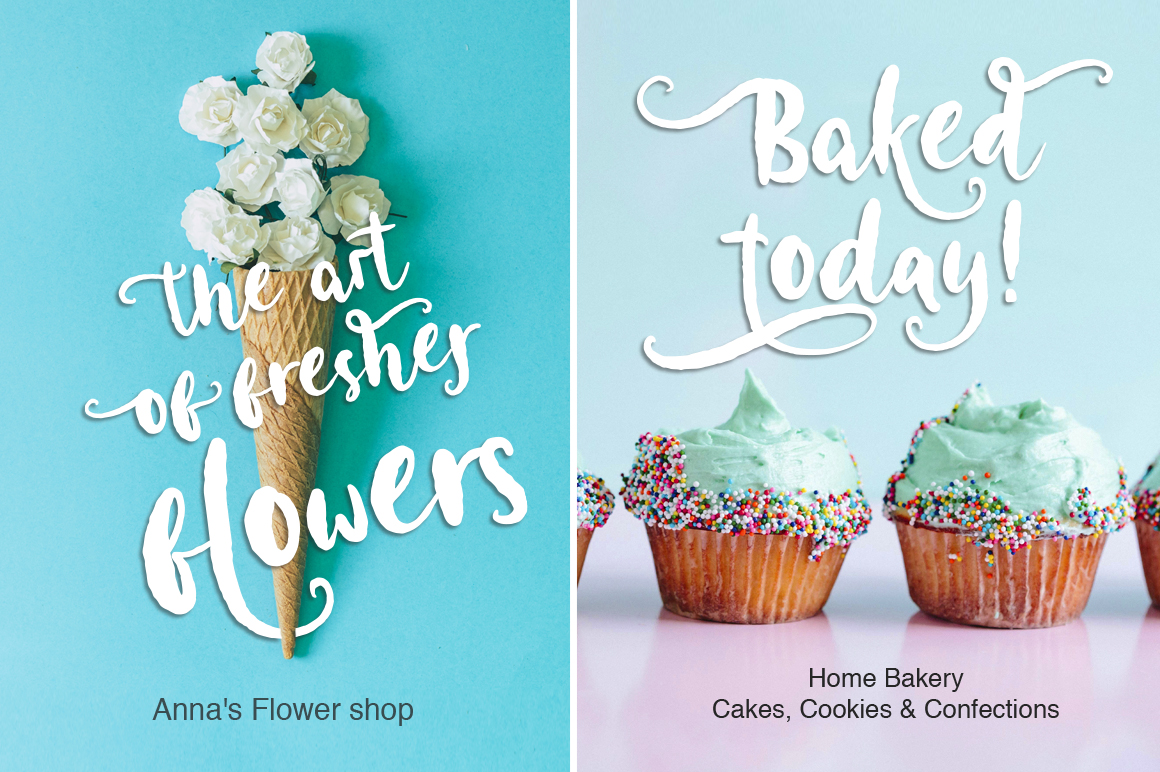 Coral Waves Font - Preview 5