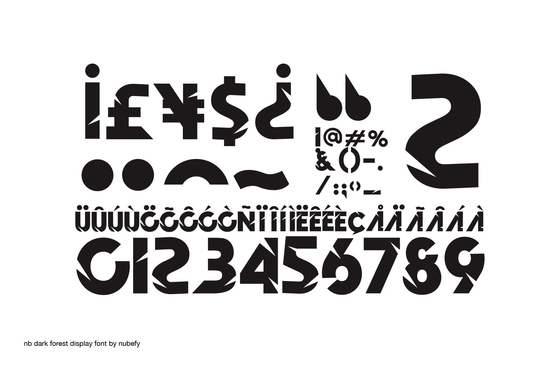 Dark Forest Font - Preview 3