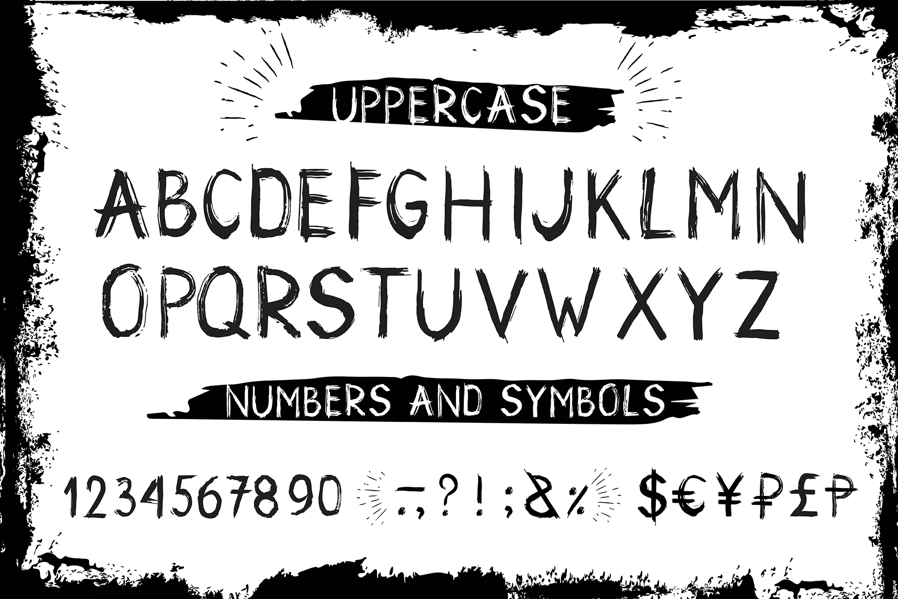 Drum Font - Preview 1