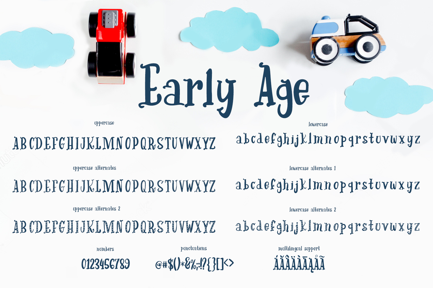 Early Age Font - Preview 2