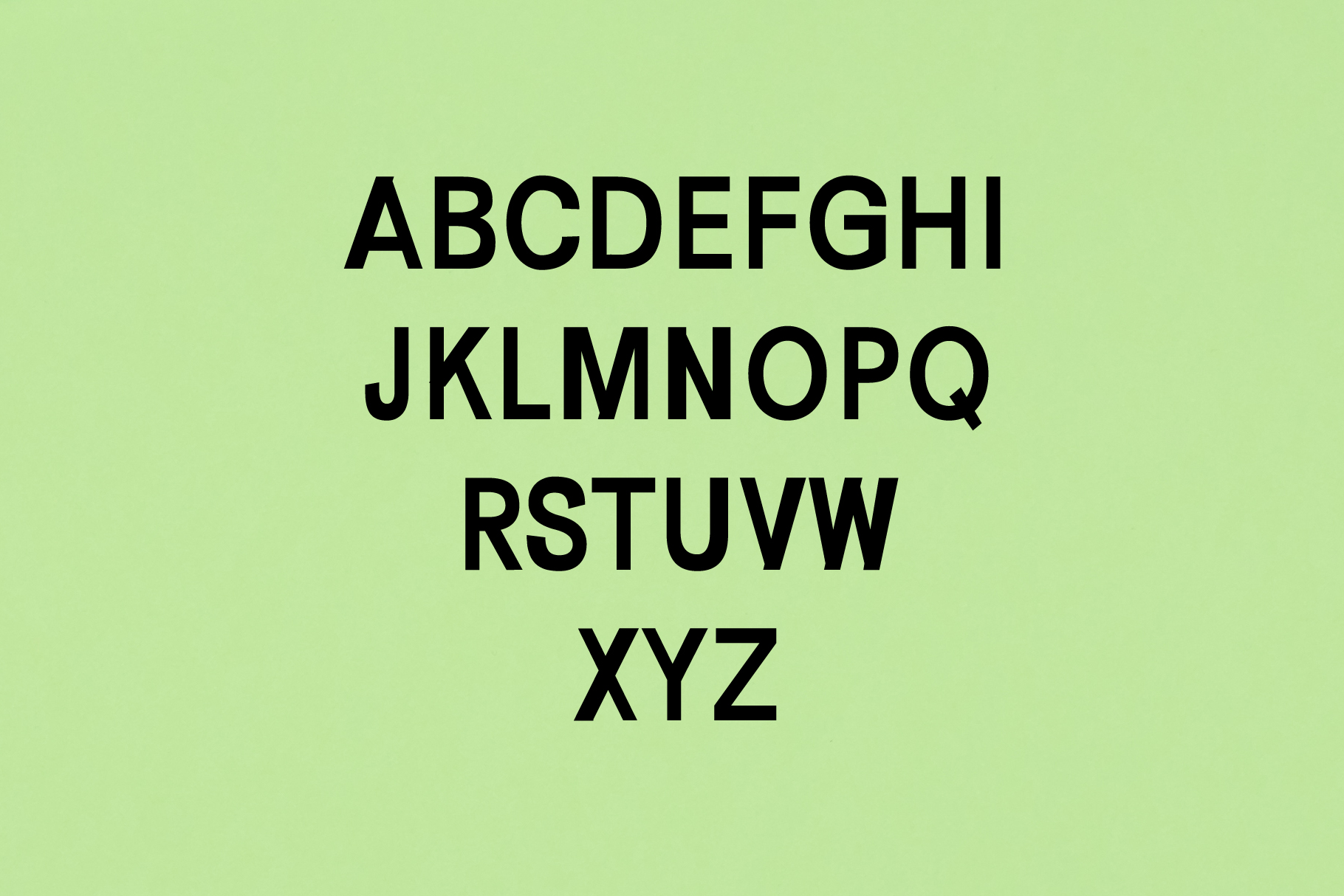 Fonzy Font - Preview 1