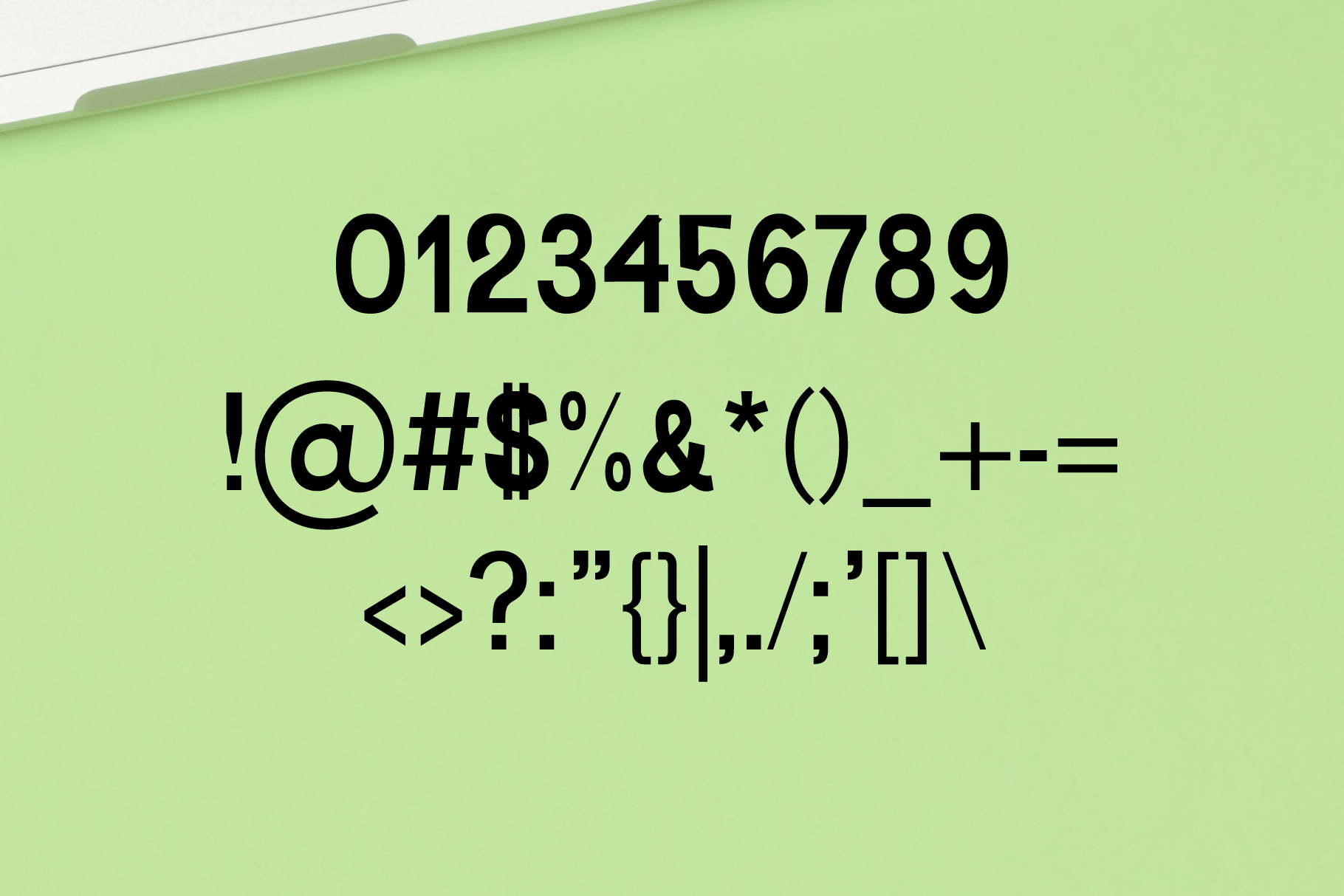 Fonzy Font - Preview 3