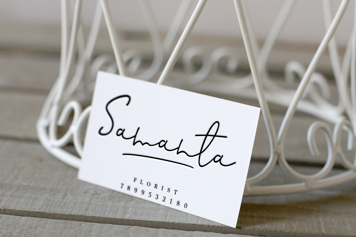 Handricks Font PNG with transparent background - Preview 3
