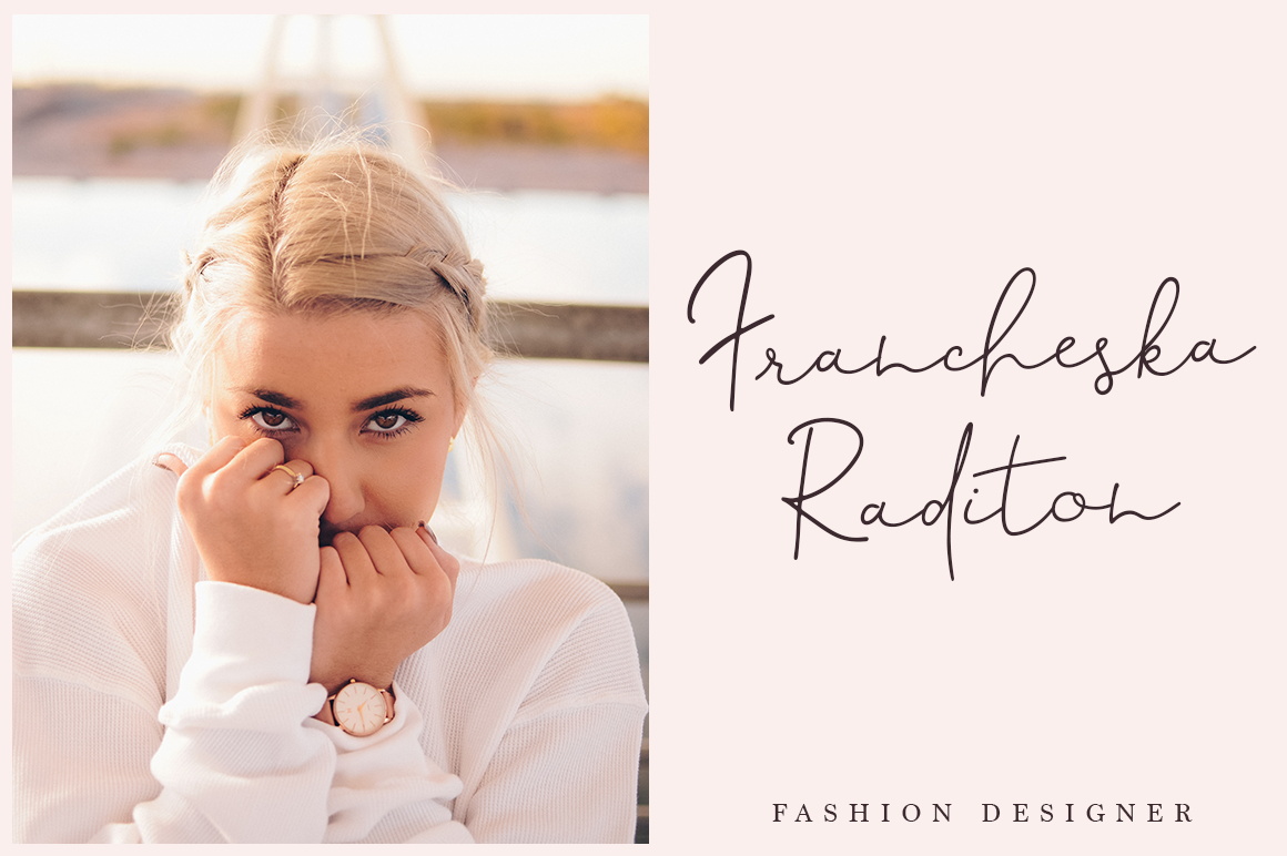 Handricks Font PNG with transparent background - Preview 4