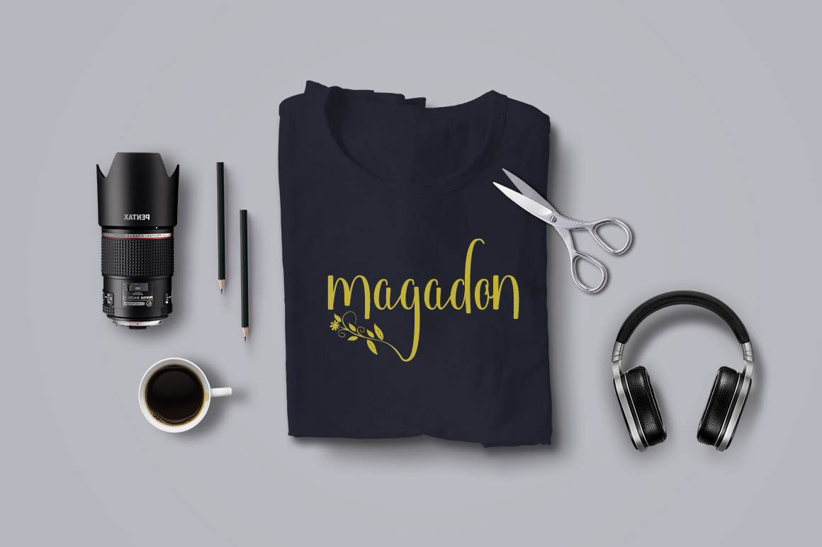 Jacktifour Font PNG with transparent background - Preview 4