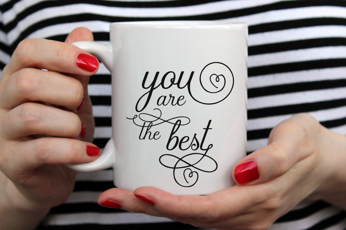 Just Hello Font PNG with transparent background - Preview 4