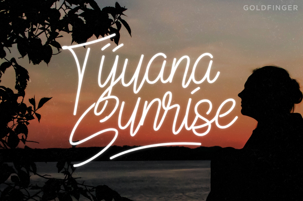 Linoleo Script Font PNG with transparent background - Preview 6